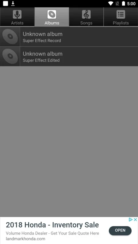 Default Music Player for Android - Seamless Music Playback