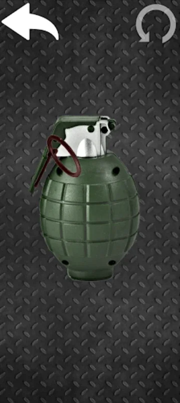 Simulator of explosion grenade for Android - Safe virtual grenade experience