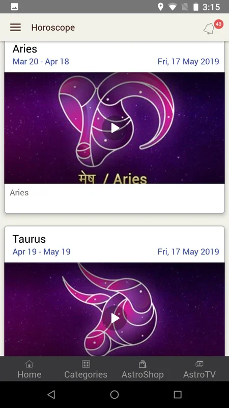 AstroLive for Android: Explore Mantras & Astral Charts