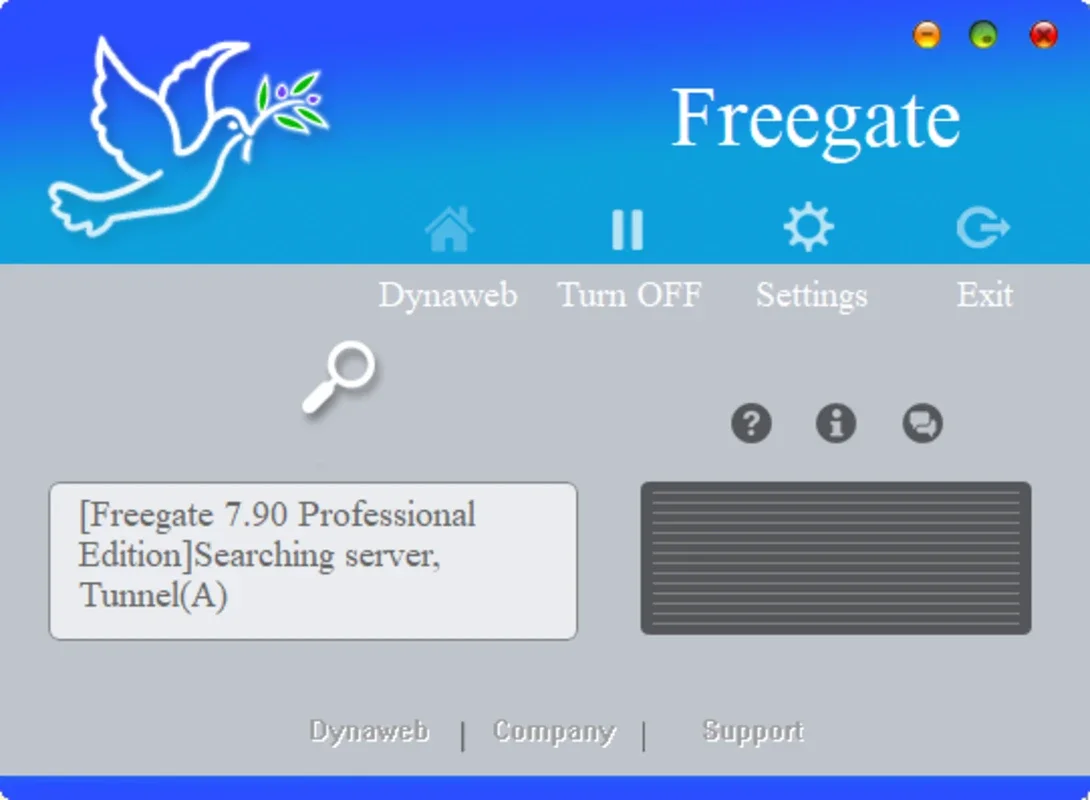 Freegate for Windows - Unrestricted Internet Access