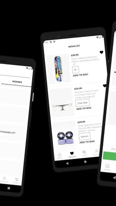 ROUTE ONE for Android - Skateboarding & Snowboarding Gear App