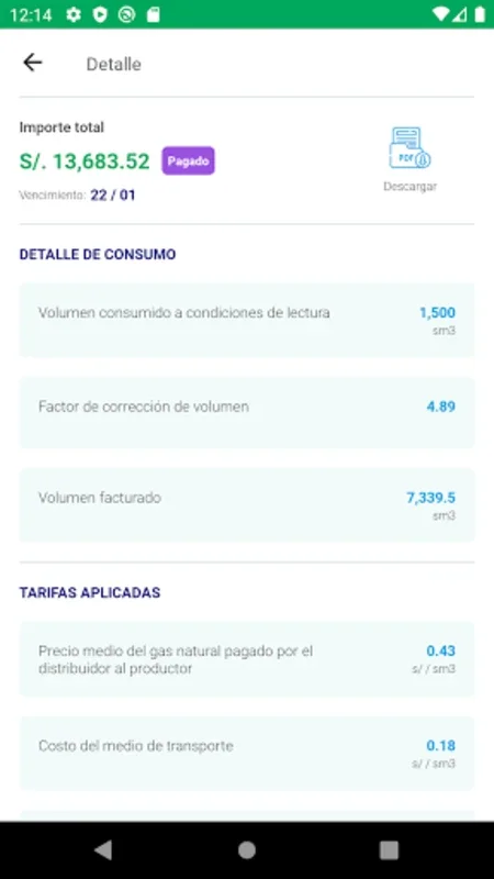 Oficina Empresas for Android - Manage Natural Gas Needs Efficiently