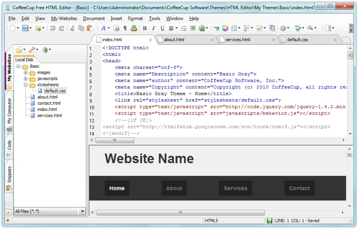 Free HTML Editor for Windows: Effortless Web Development