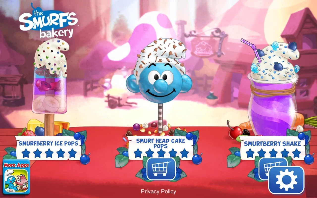 Smurfs Bakery for Android: Delicious Desserts with the Smurfs