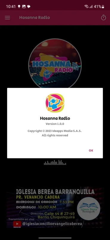 Hosanna Radio for Android - Diverse Radio Content