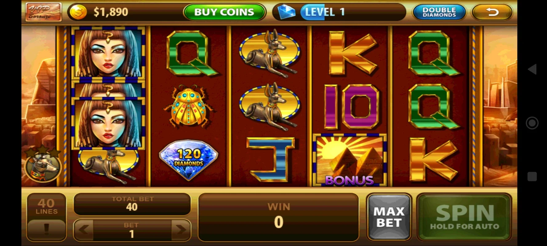 Big Win - Slots Casino for Android - Virtual Vegas - Style Gaming