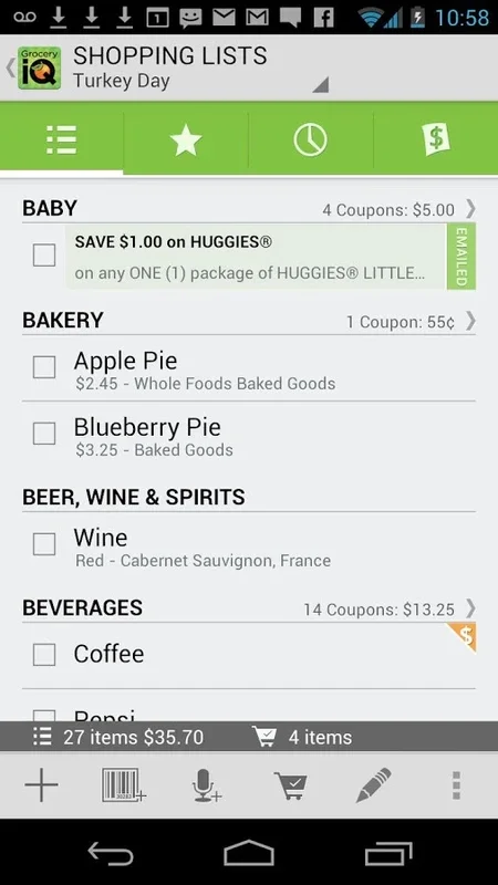 Grocery iQ for Android - Streamline Your Shopping