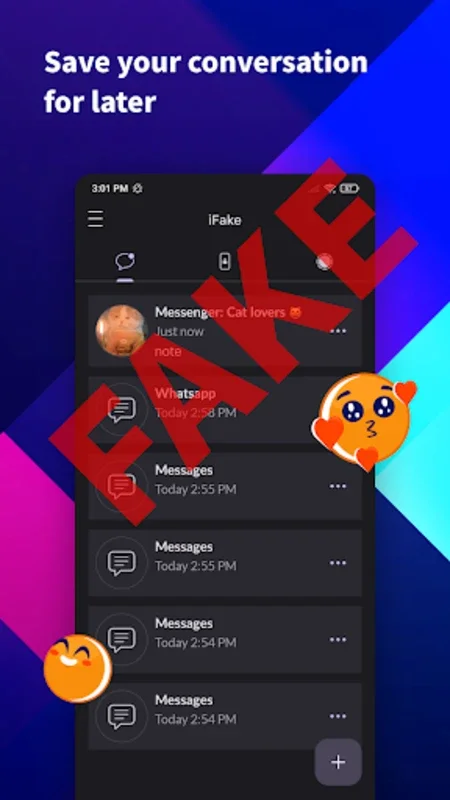 iFake for Android: Create Prank Chats and Notifications