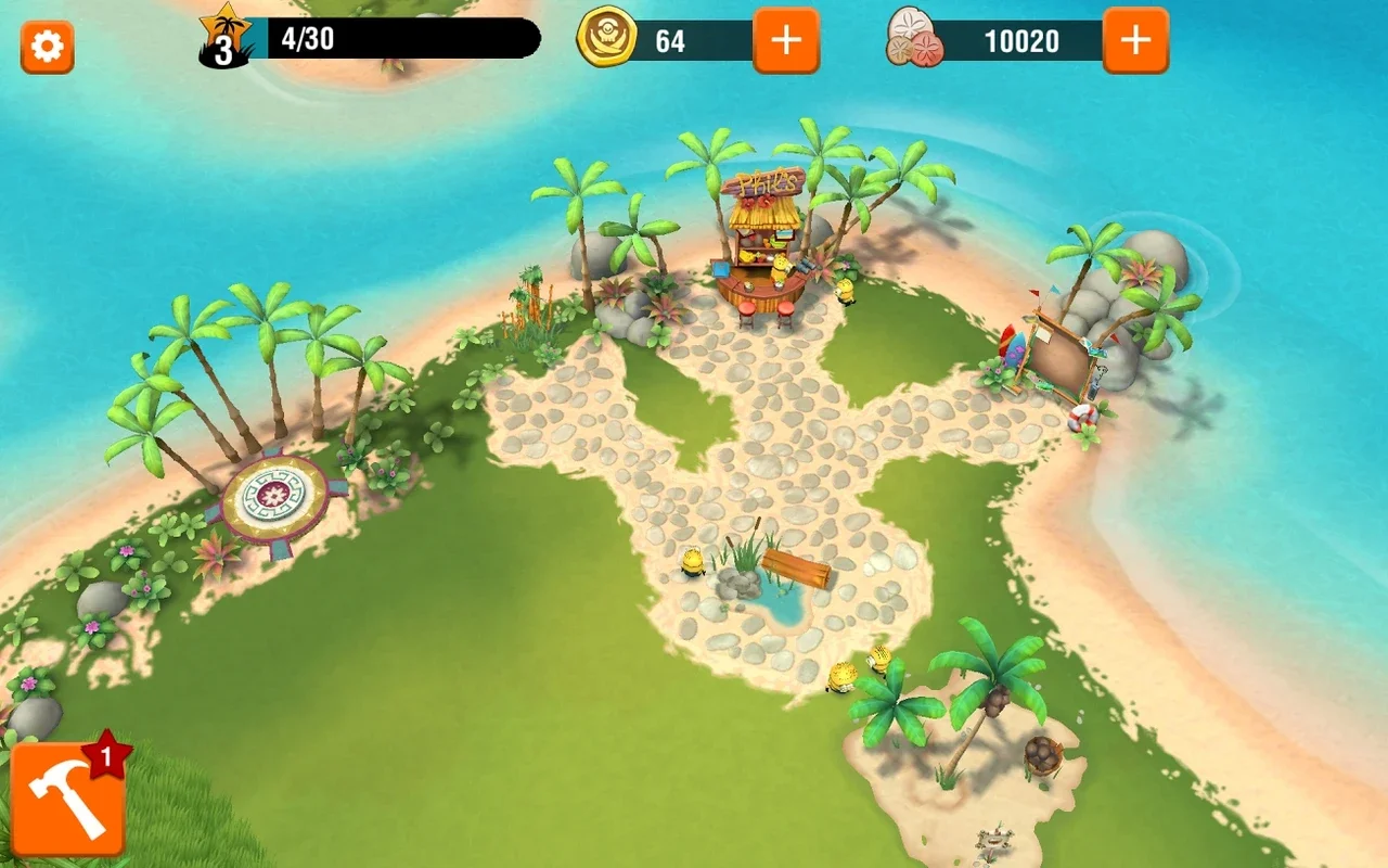 Minions Paradise for Android: Build a Minion Island