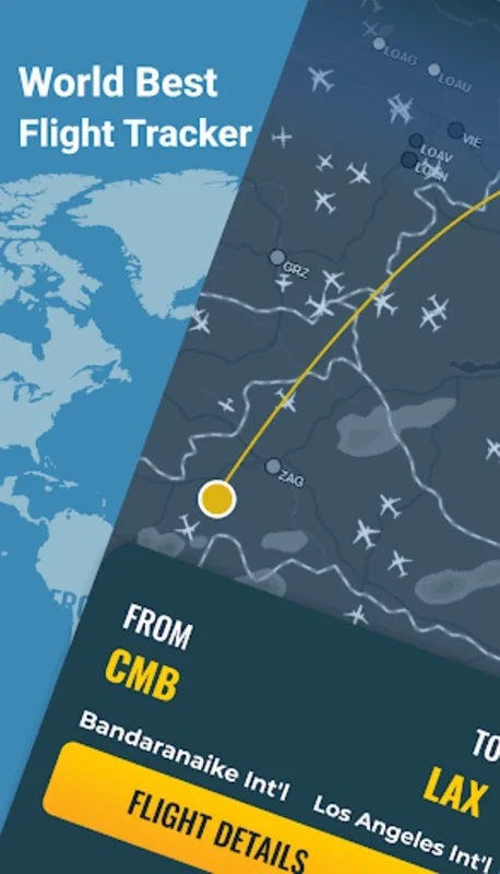 Flight Tracker: Live Radar 24 for Android - Download the APK from AppHuts