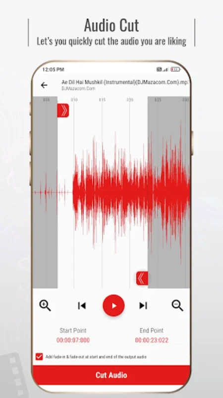 Mstudio : Audio & Music Editor for Android - Advanced Audio Editing