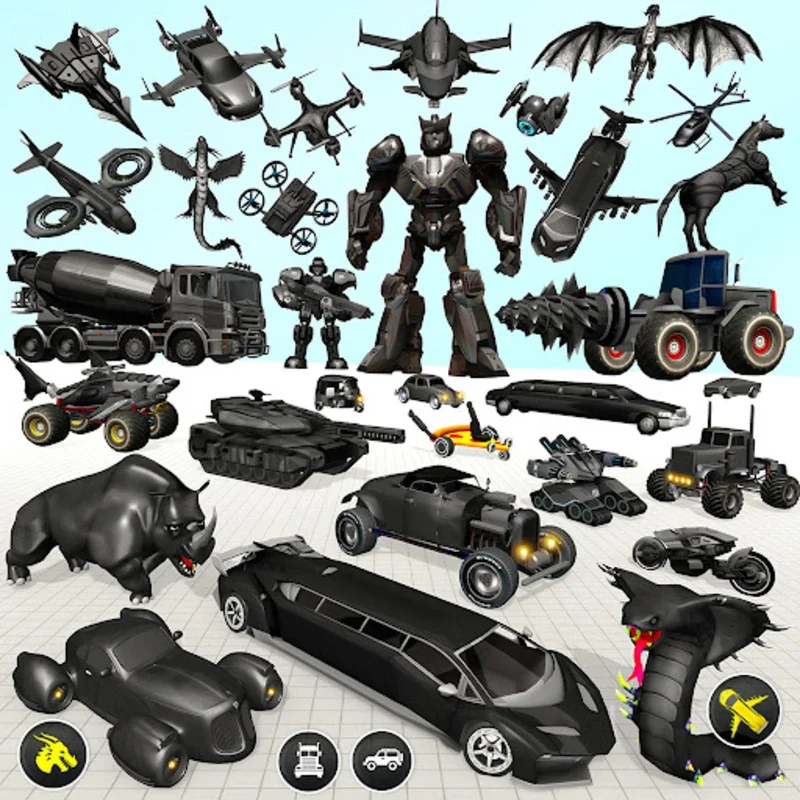 Police Limousine Robot Transform 2020 for Android: Epic Battles and Advanced Mechs