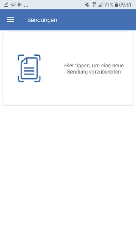 uniVersa RechnungsApp for Android: Streamlined Document Submission