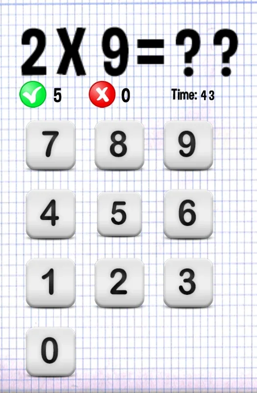 tablas de multiplicar primaria for Android - Master Multiplication