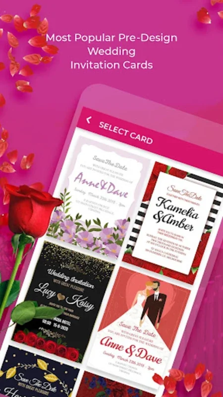 Wedding Invitation Card Maker for Android - Effortless Invite Creation