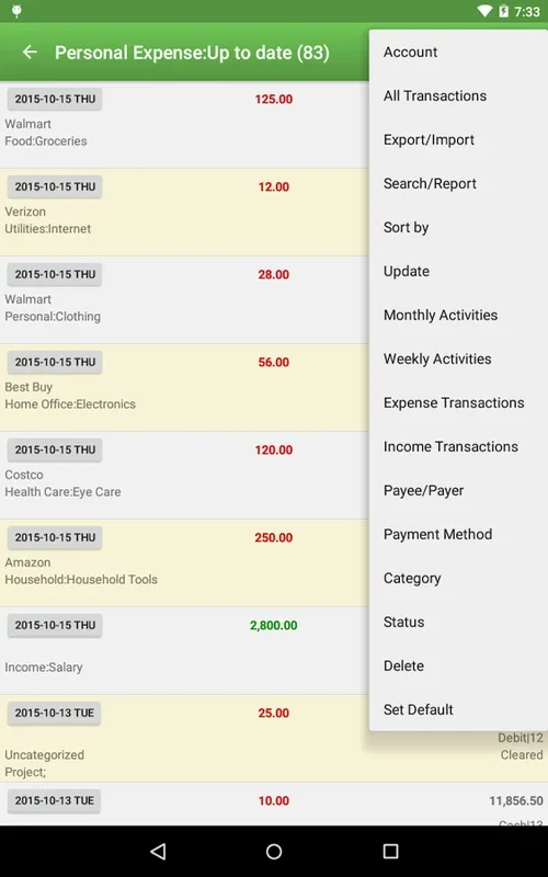 Expense Manager for Android - Manage Finances Effortlessly