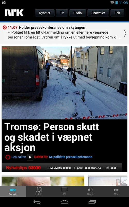 nrk.no for Android: Personalized News Hub