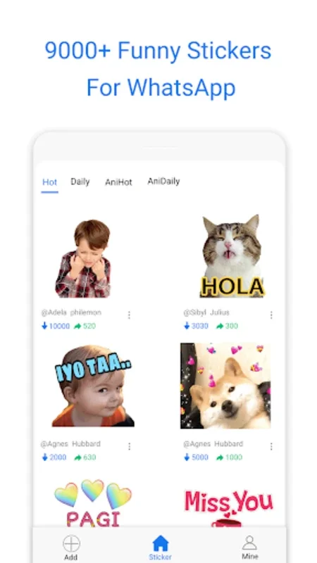 Animated Sticker For WhatsApp for Android - Download the APK from AppHuts