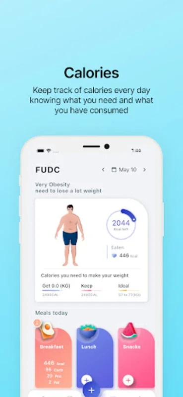 FUDC - Inbody for Android: Personalized Weight Management