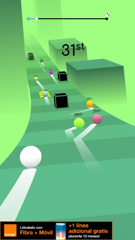 Balls Race for Android - Thrilling Ball Racing