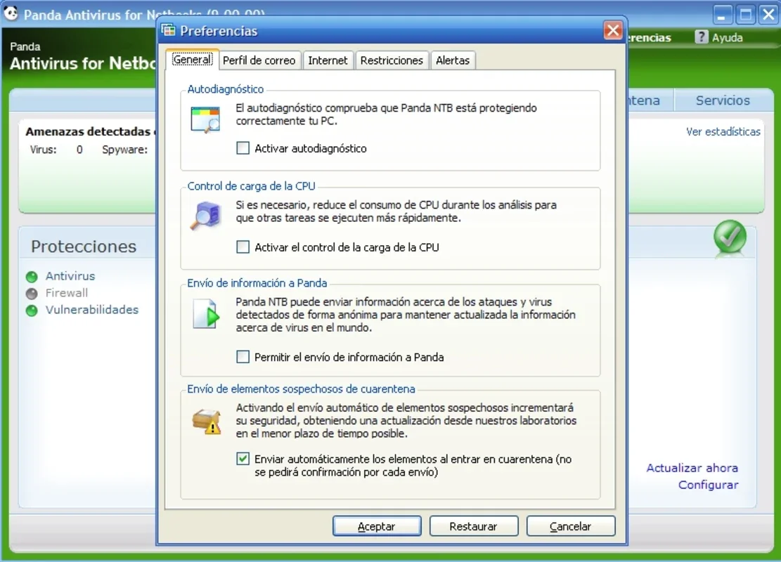 Panda Antivirus for Netbooks on Windows - Free Download