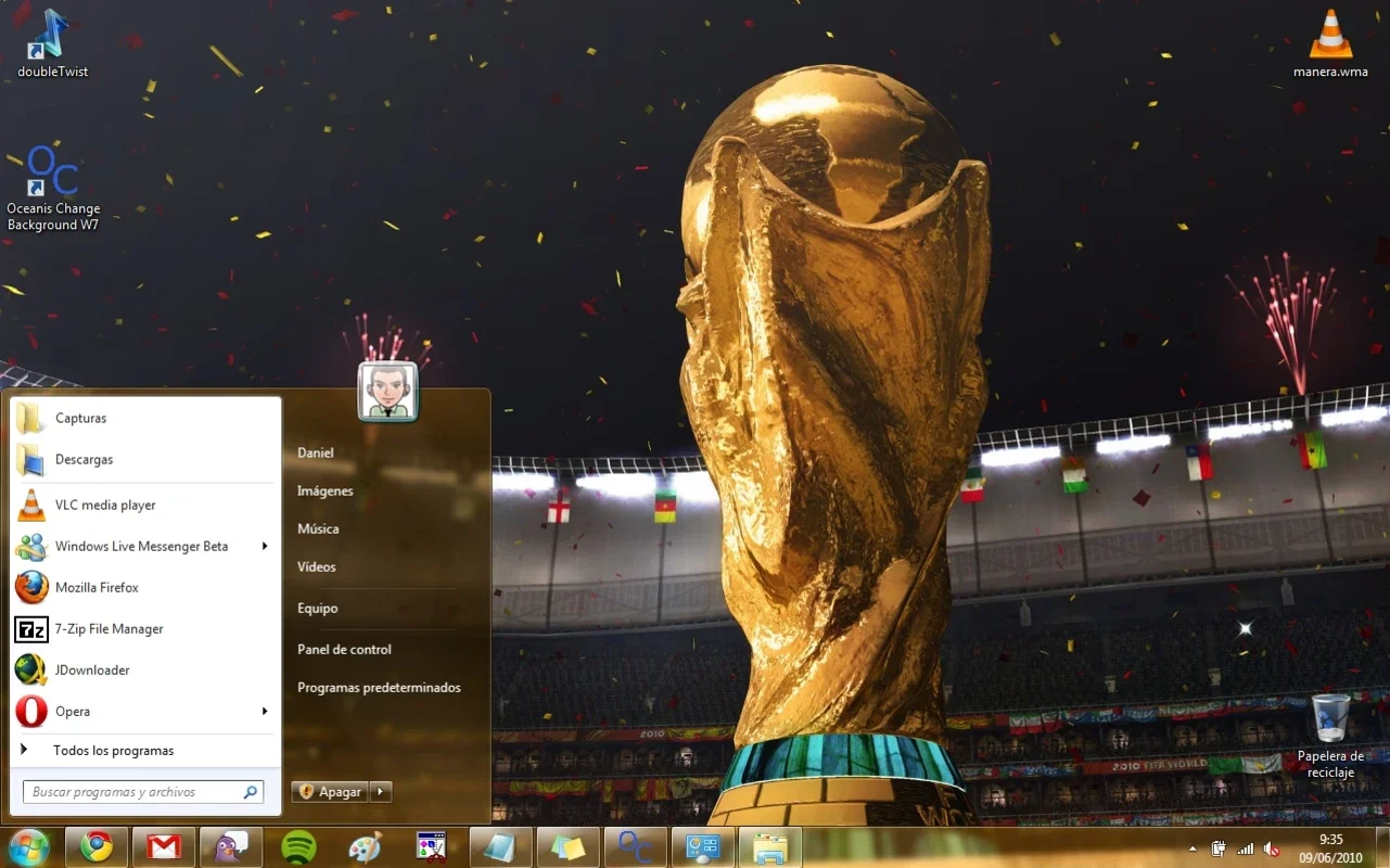 EA SPORTS World Cup Windows 7 Theme: Relive the 2010 World Cup on Your Windows Desktop