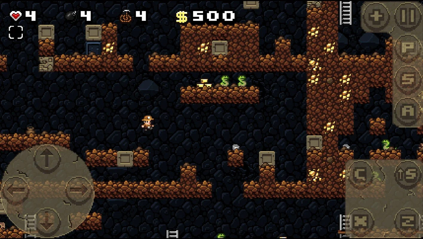 Spelunky Classic HD: Android Roguelike Platformer