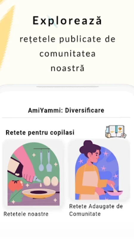 amiyammi: diversificare for Android - Simplifying Infant Nutrition