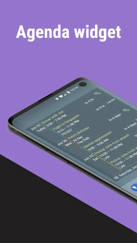 Agenda Widget for Android - Manage Your Schedule Effortlessly