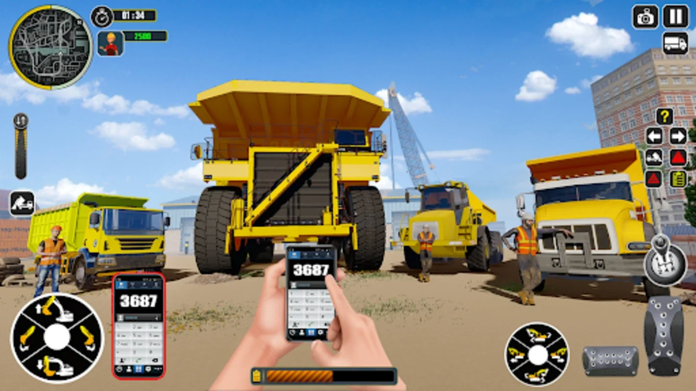 Excavator Truck Simulator Game for Android - Realistic Construction Fun