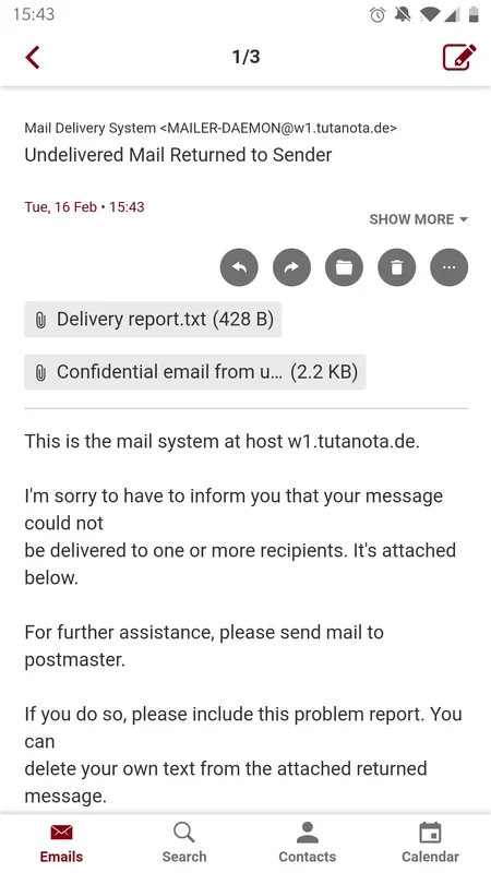 Tuta for Android - Secure Email App