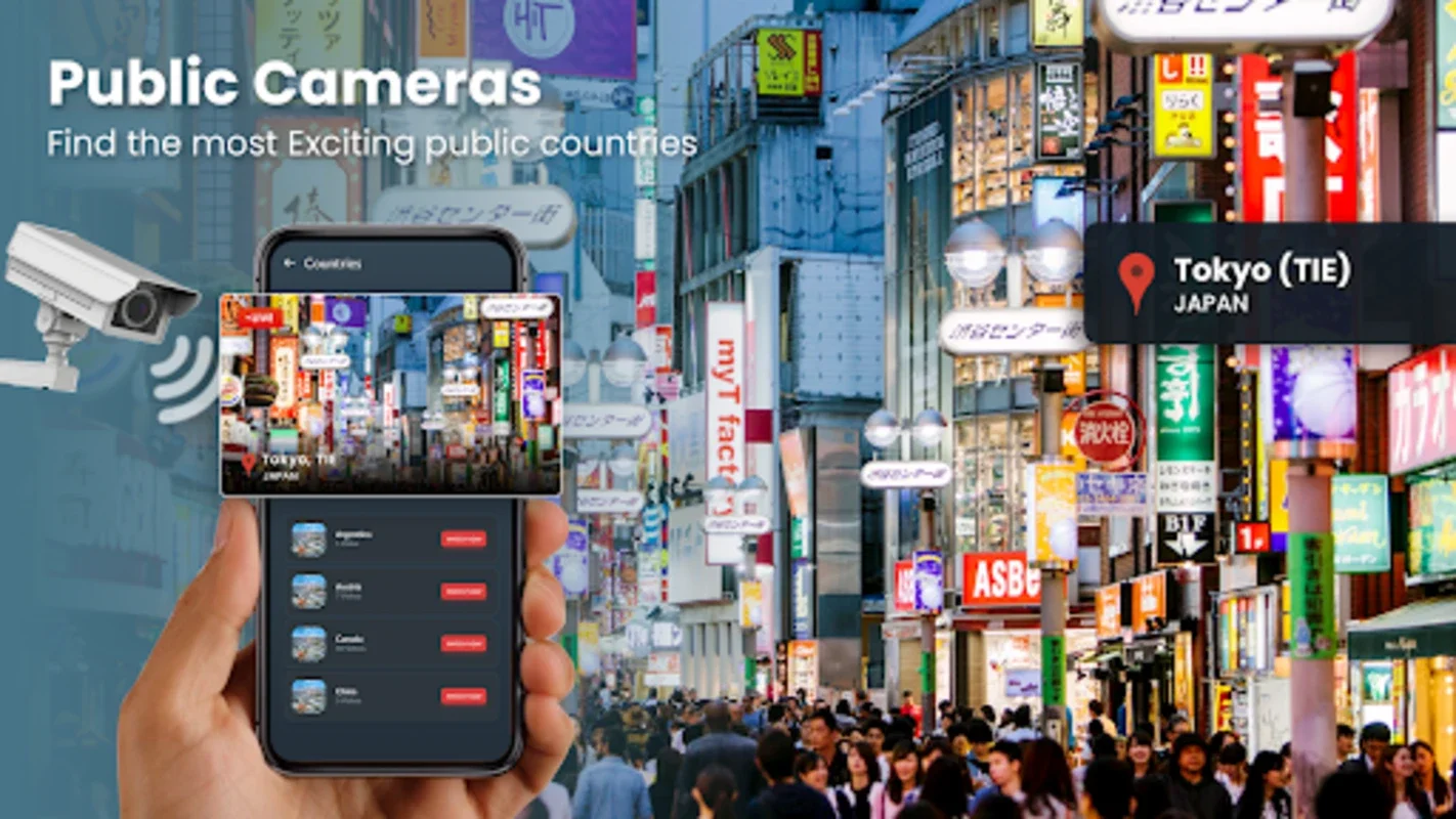 Live Cameras for Android - Explore the World in Real-Time