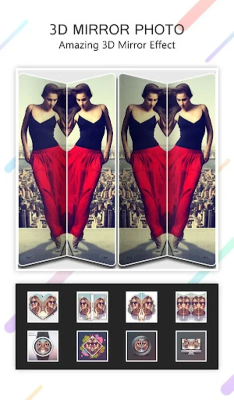 Mirror Photo (3D) Editor & Pic for Android - Transform Photos