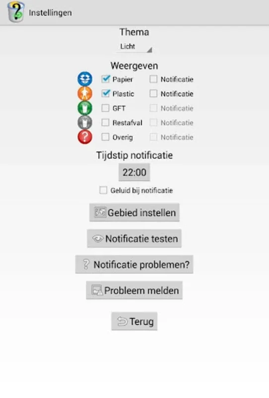 Afval Nederland for Android - Manage Waste with Digital Calendar