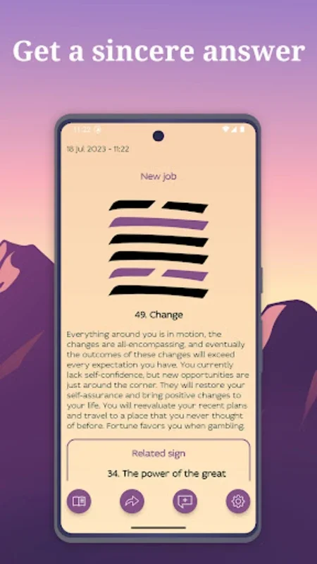 The Book of Changes (I - Ching) for Android - A Source of Spiritual Guidance