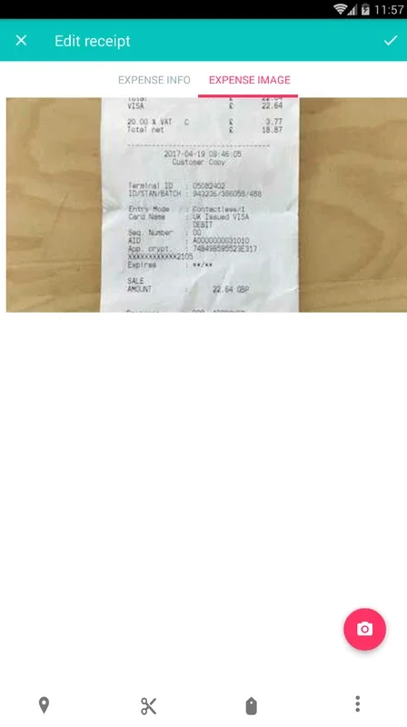 1tap Receipts for Android: Simplify Receipt Management