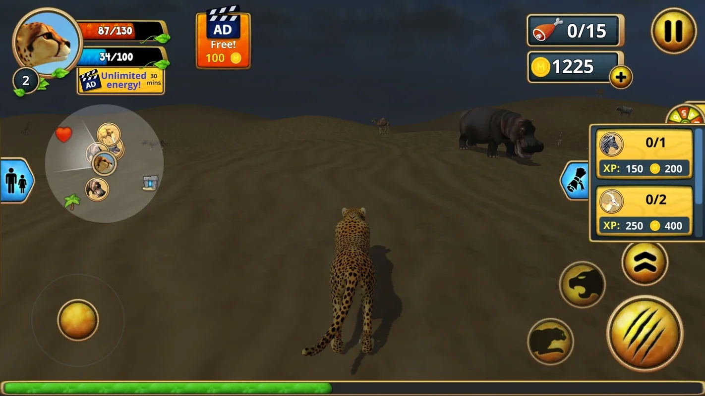 Cheetah Family Sim for Android - Immersive Simulation