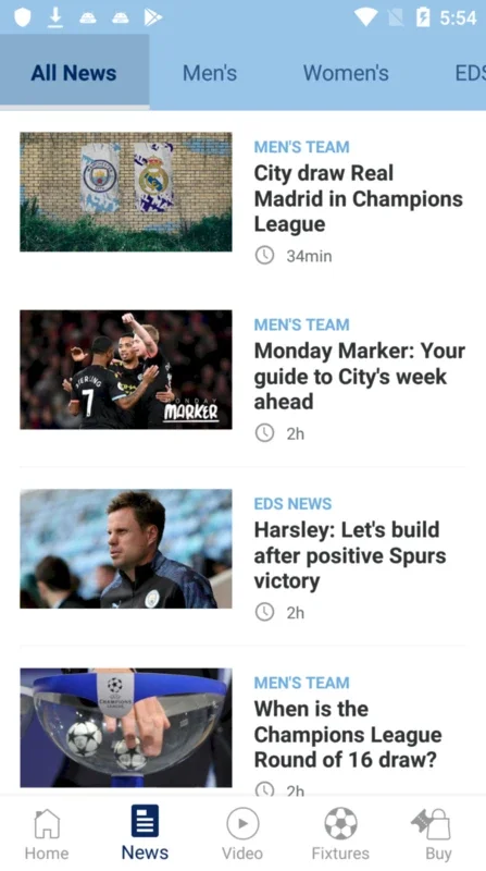 ManCityApp for Android: Stay Updated with Manchester City