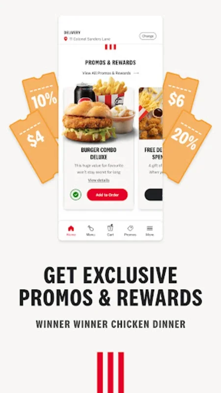 KFC - Order On The Go: Android App for Easy Chicken Ordering