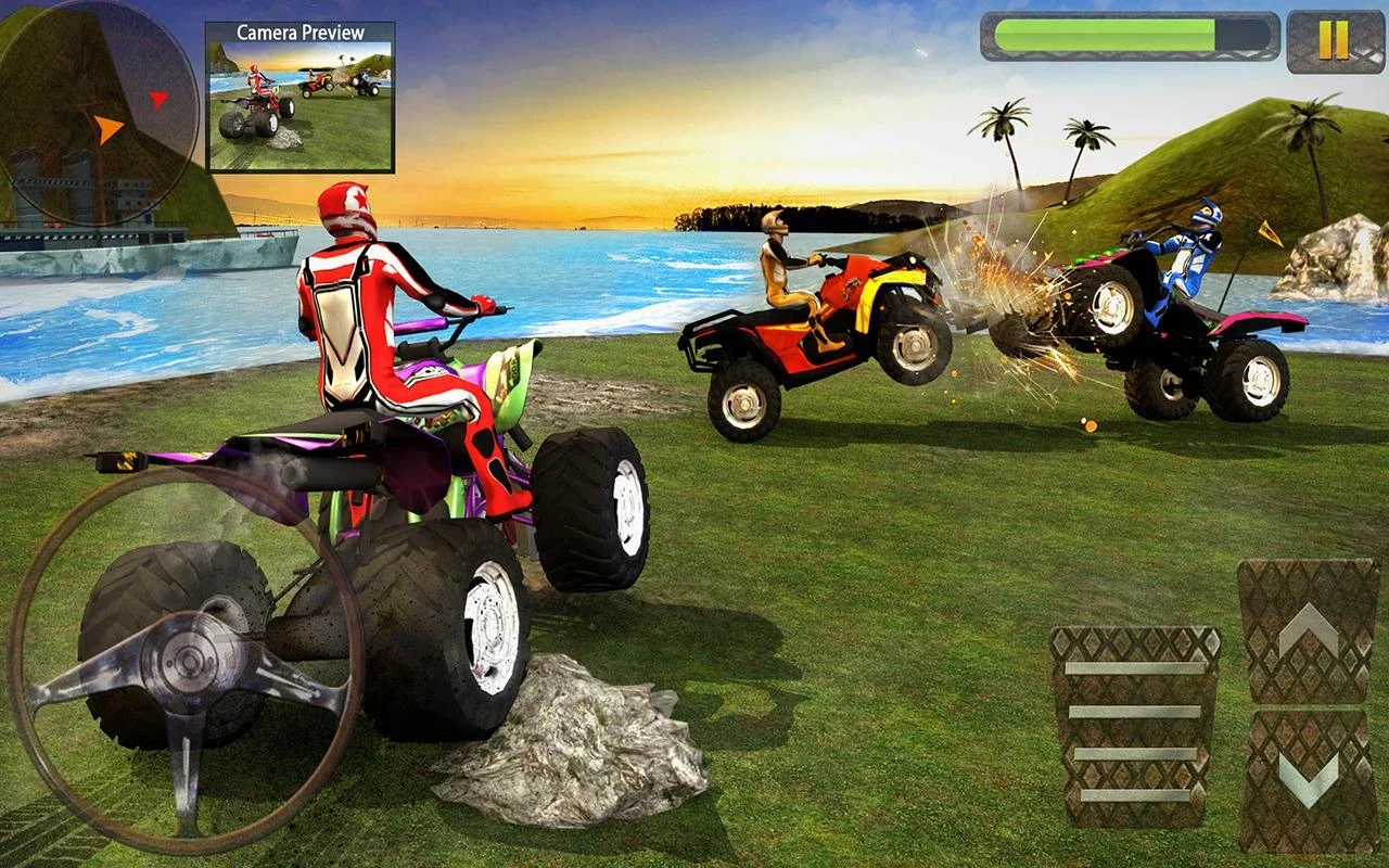 RoofTop Demolition Derby 3D for Android - Intense Gaming