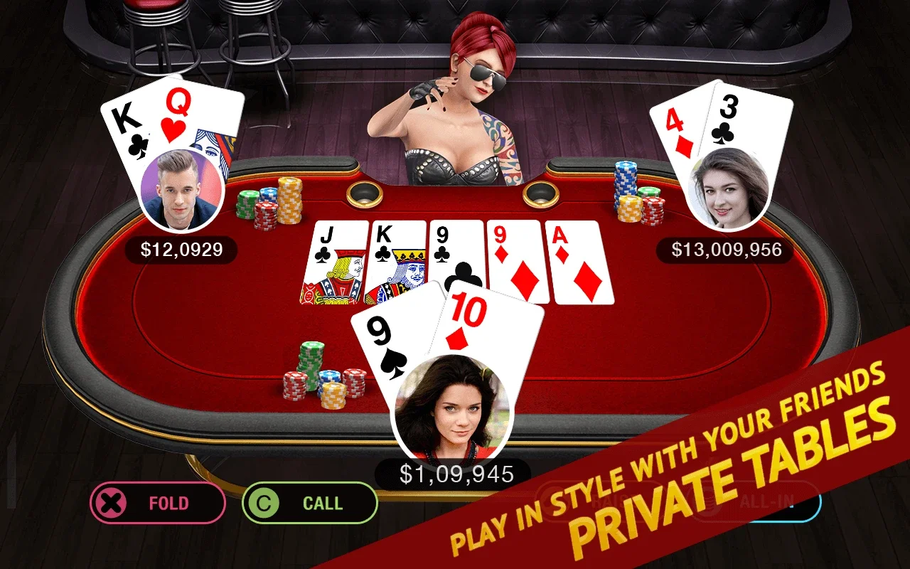 PokerLive! for Android - Enjoy High-Stakes Poker Online