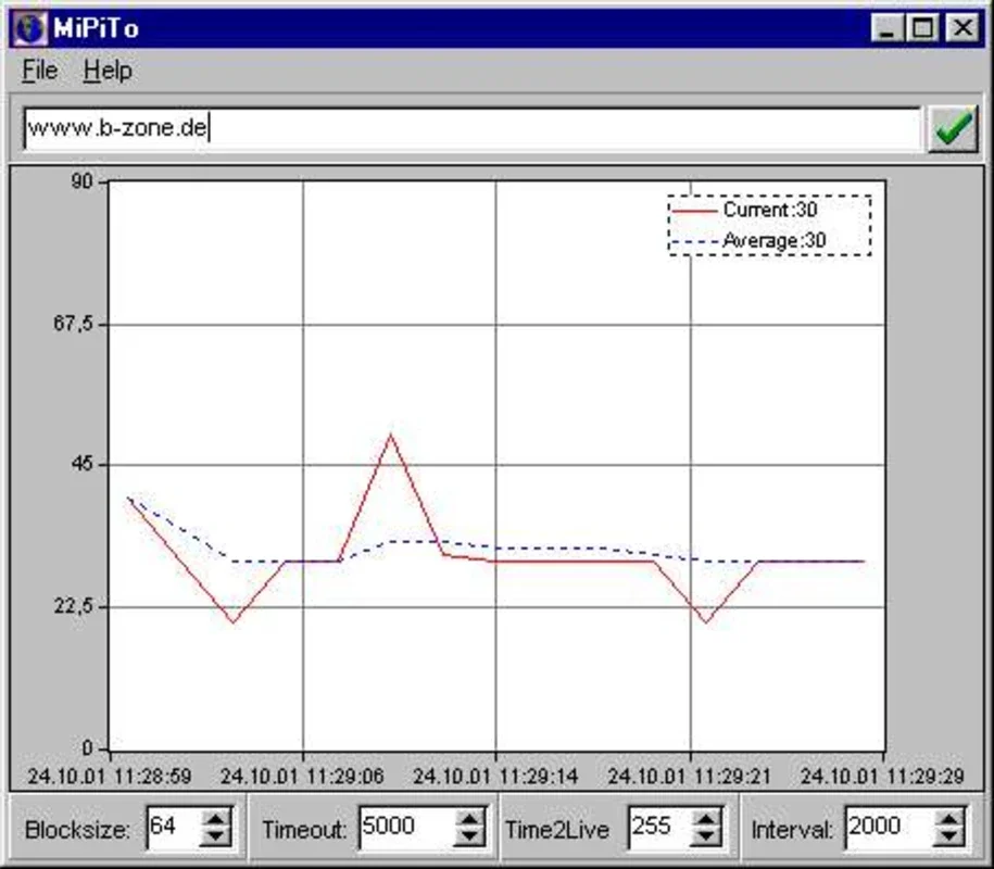 MiPiTo for Windows - A Free Pinging Tool