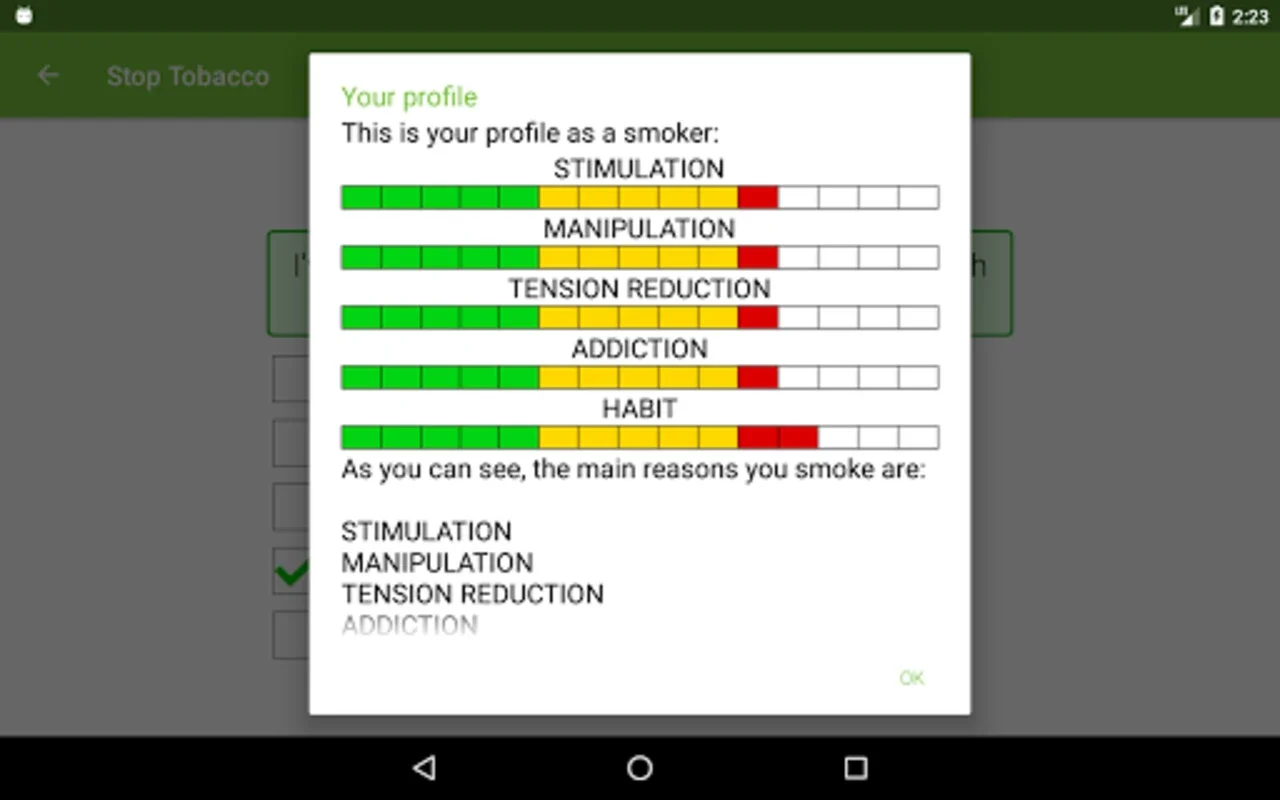 Stop Tobacco for Android - Quit Smoking with Personalized Support