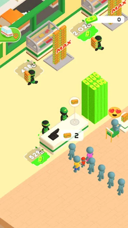 Sandwich Tycoon for Android - A Gastronomic Business Adventure