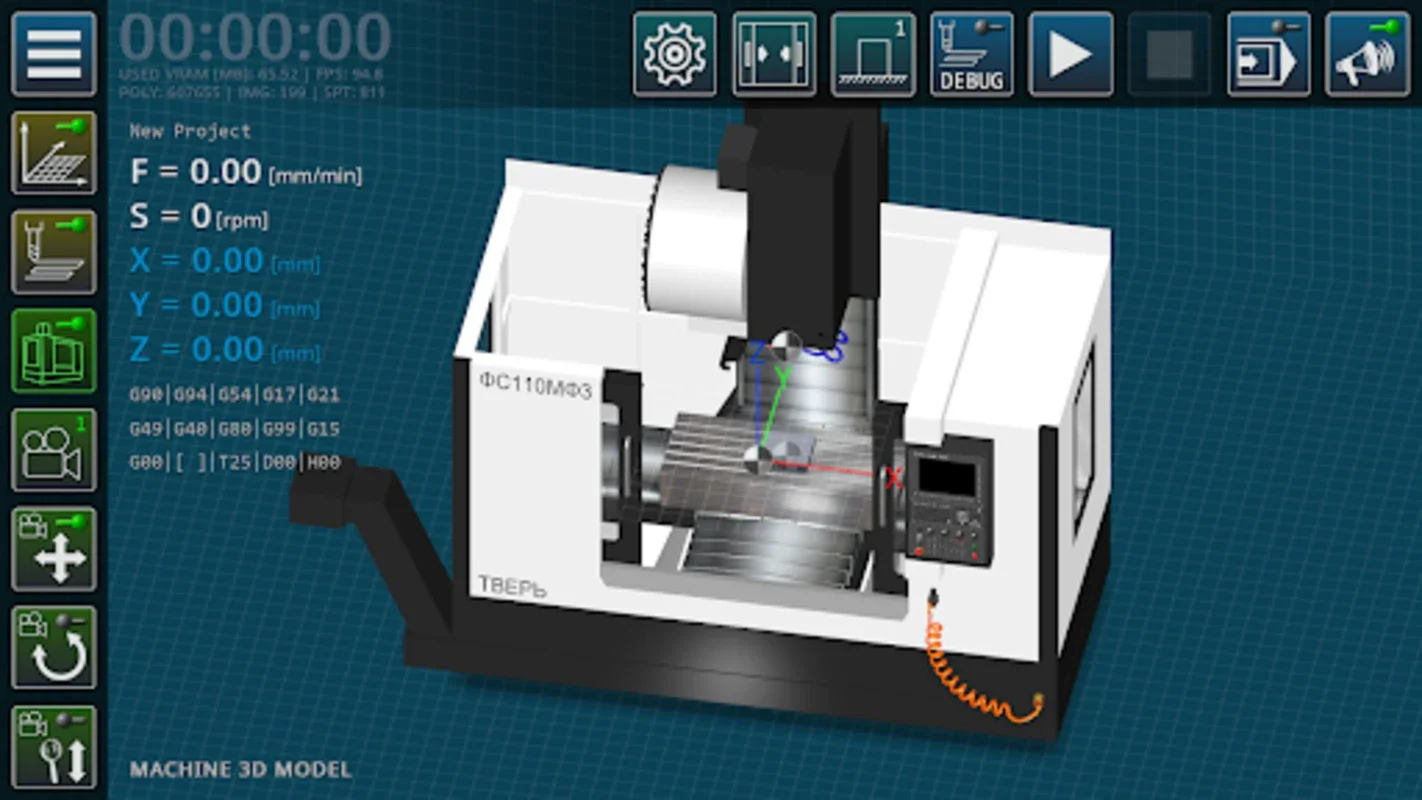 CNC Milling Simulator for Android - Ideal for Learning CNC Milling