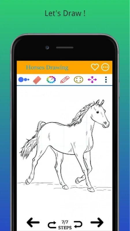 How to Draw Horse Step by Step for Android - Download the APK from AppHuts