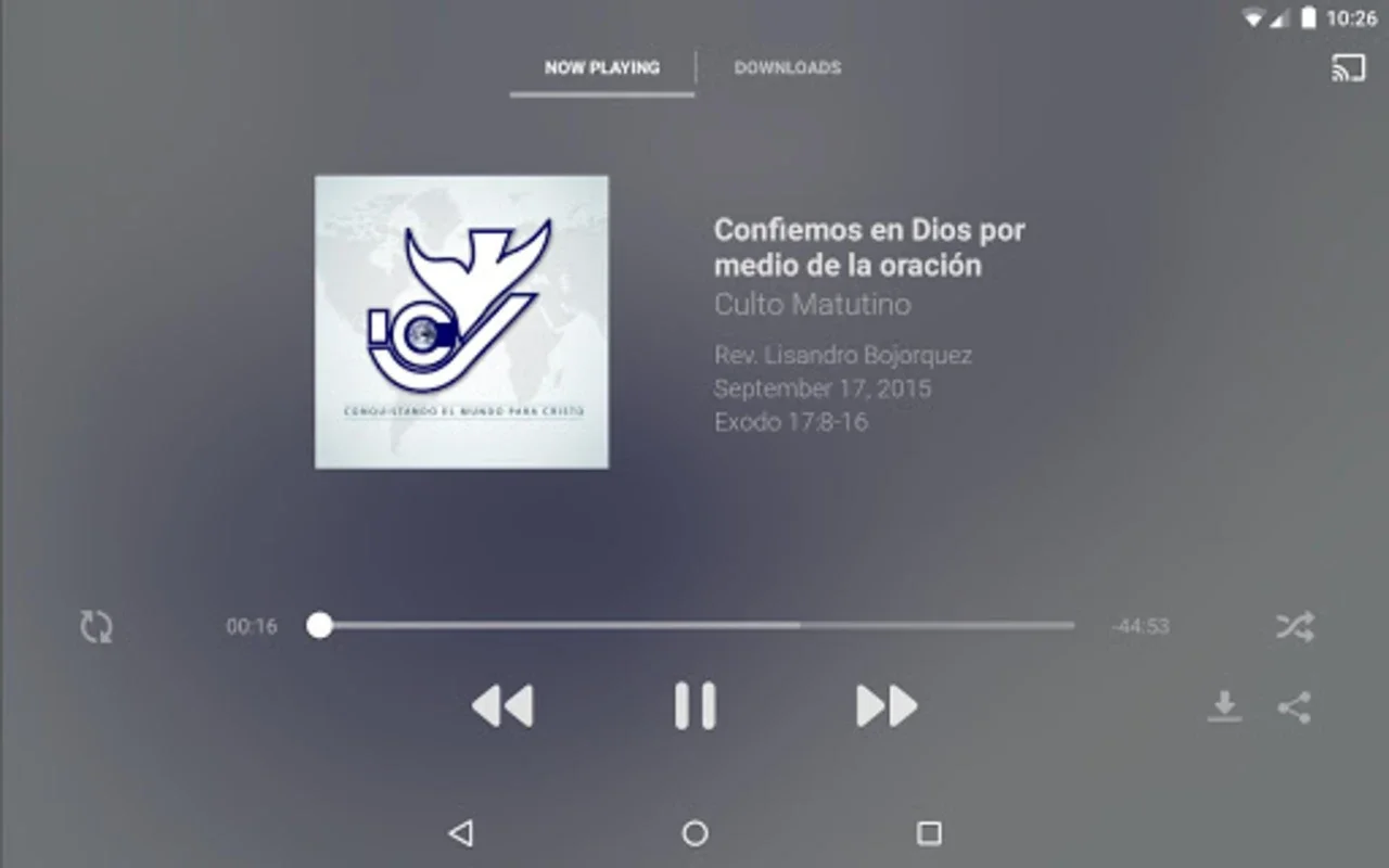 Iglesia Cristiana Josué for Android - Access Faith Content Easily