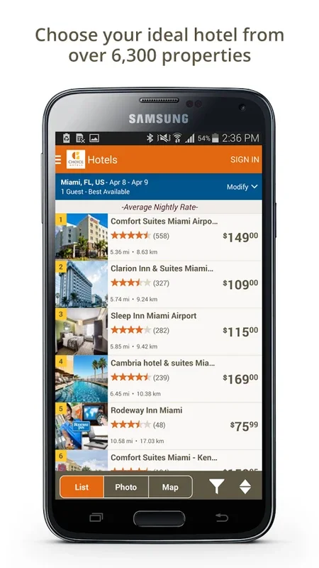 Choice Hotels for Android - Download the APK from AppHuts