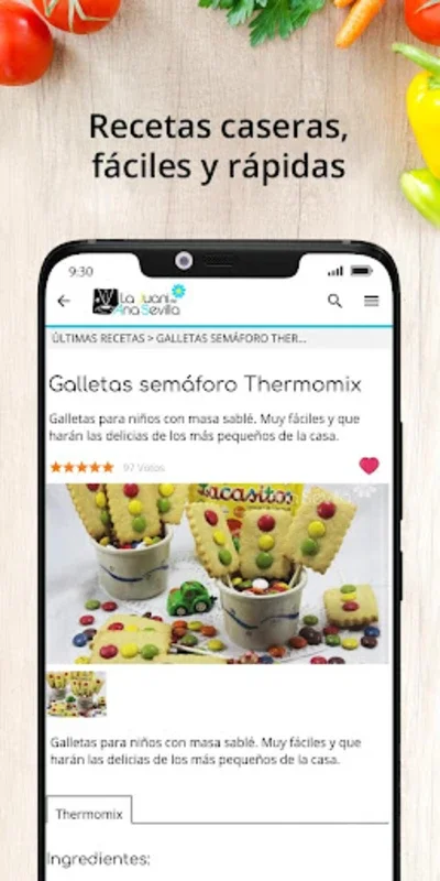 La Juani de Ana Sevilla for Android: Diverse Recipes Galore