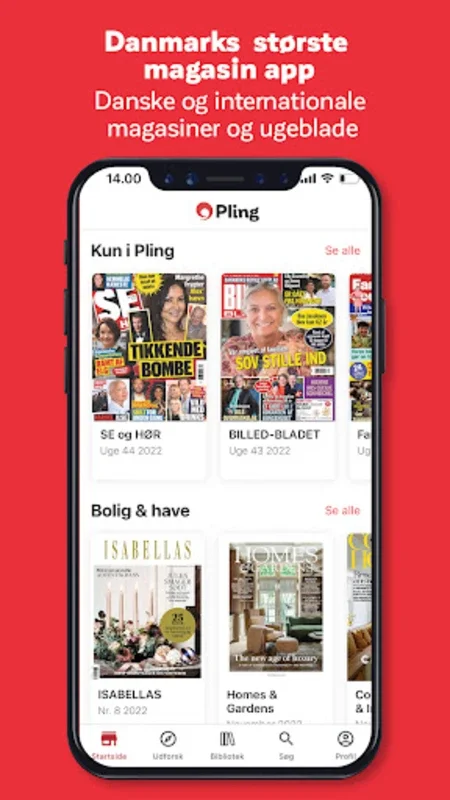 Pling: Læs magasiner & blade for Android - Unlimited Reading Access